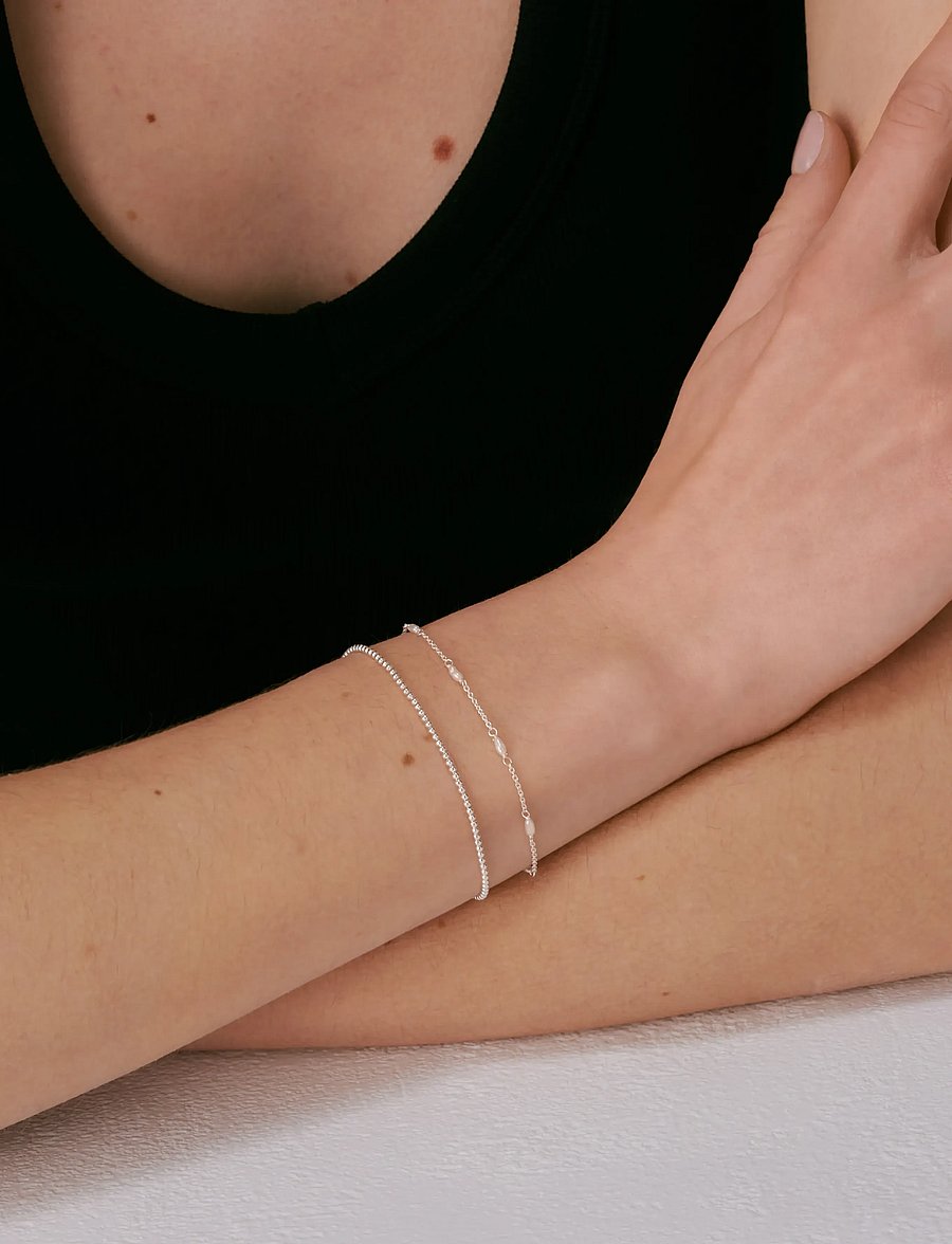 Syster P - Sheer Doria Bracelet Silver - silver - 0