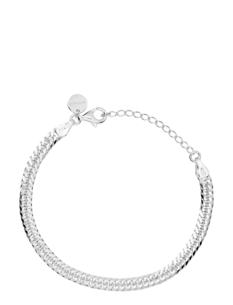 Syster P - Alyssa Bracelet Silver - chain bracelets - silver - 1