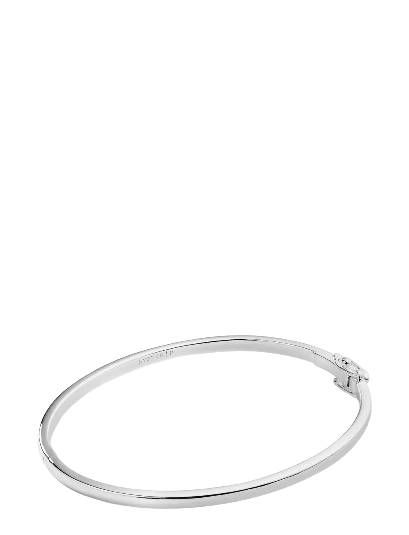 Syster P Cavelle Plain Bangle Silver - Armringe - SILVER / silver