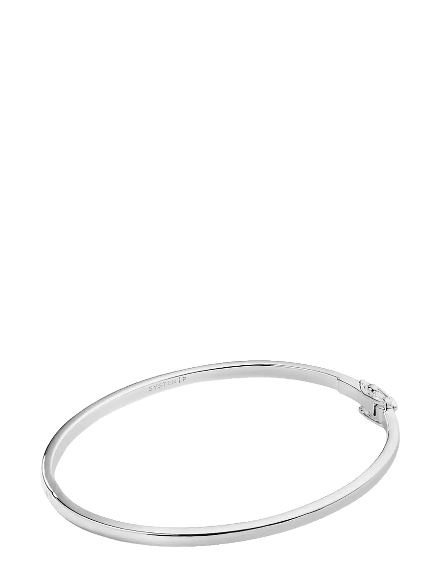 Syster P - Cavelle Plain Bangle Silver - silver - 1
