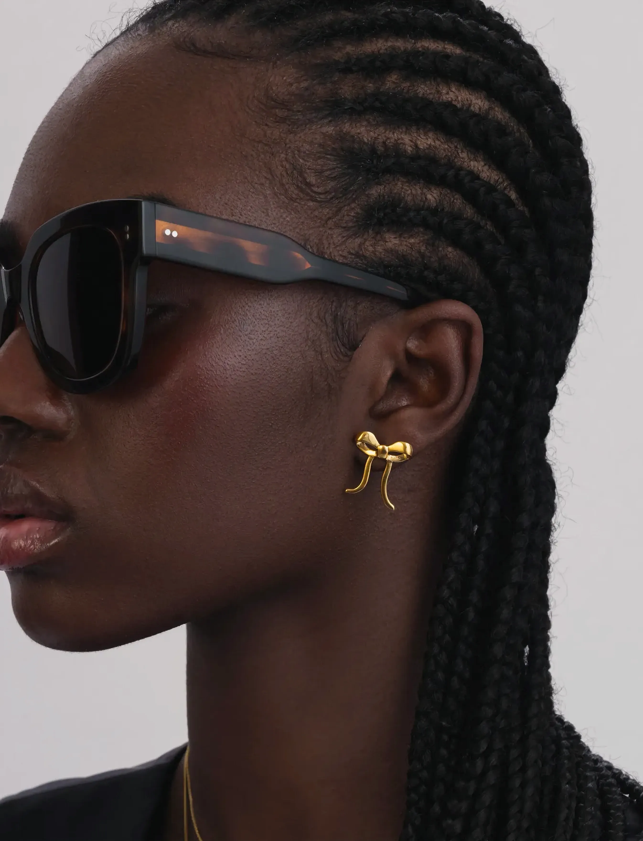 Syster P Rosie Earrings, One Size, Gold - Studs, Frauen
