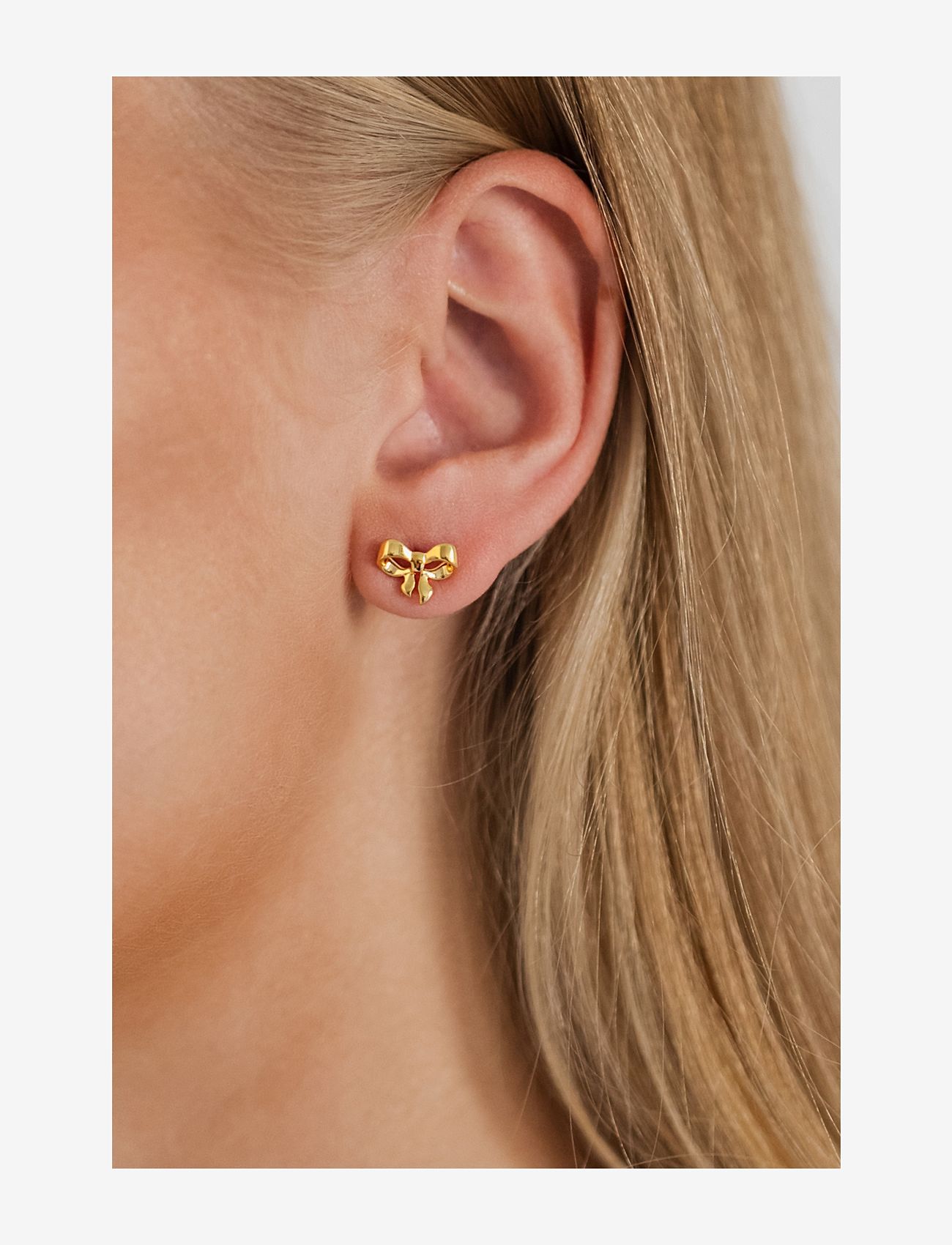 Syster P - Rosie Mini Studs Gold - Ørestikker - gold - 0