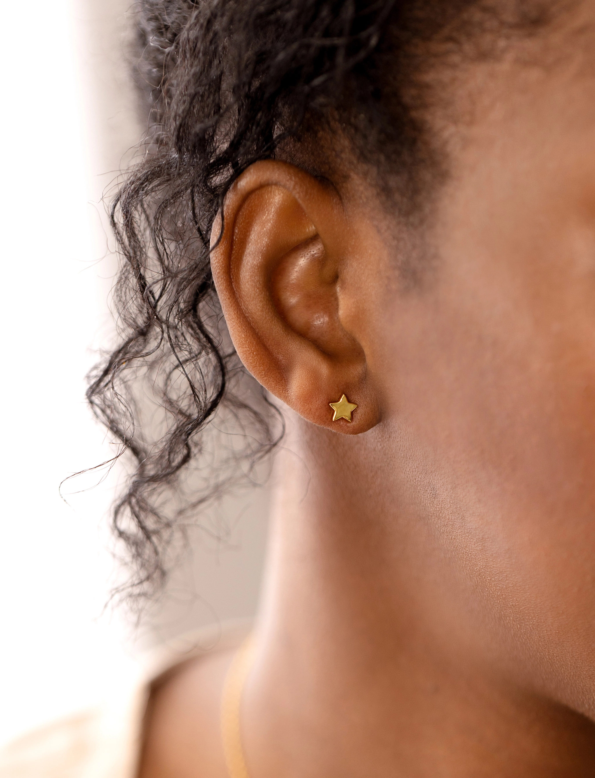 Syster P - Sparkle Star Earrings - gold - 1