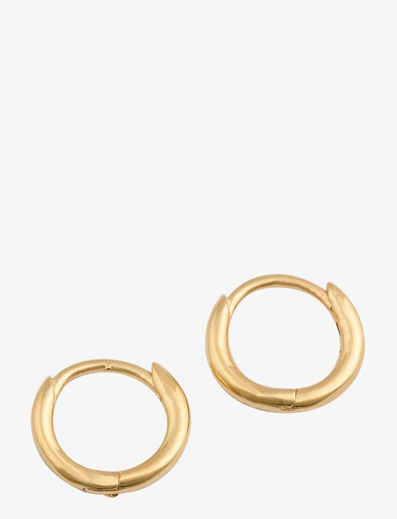 Syster P - Mini Hoop Earrings Gold - Øreringer - gold - 1
