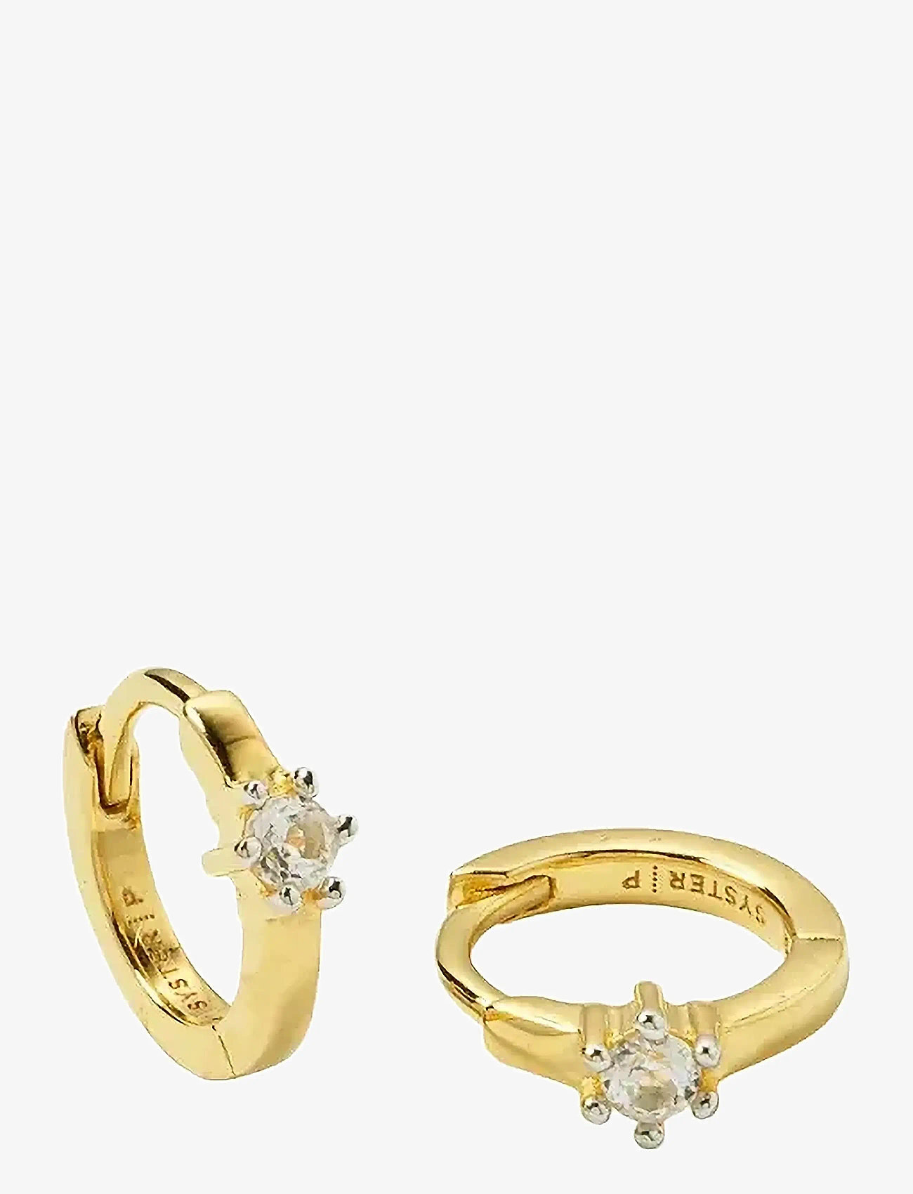 Syster P - Mini Princess Hoops Gold - creoler & hoops - gold - 1