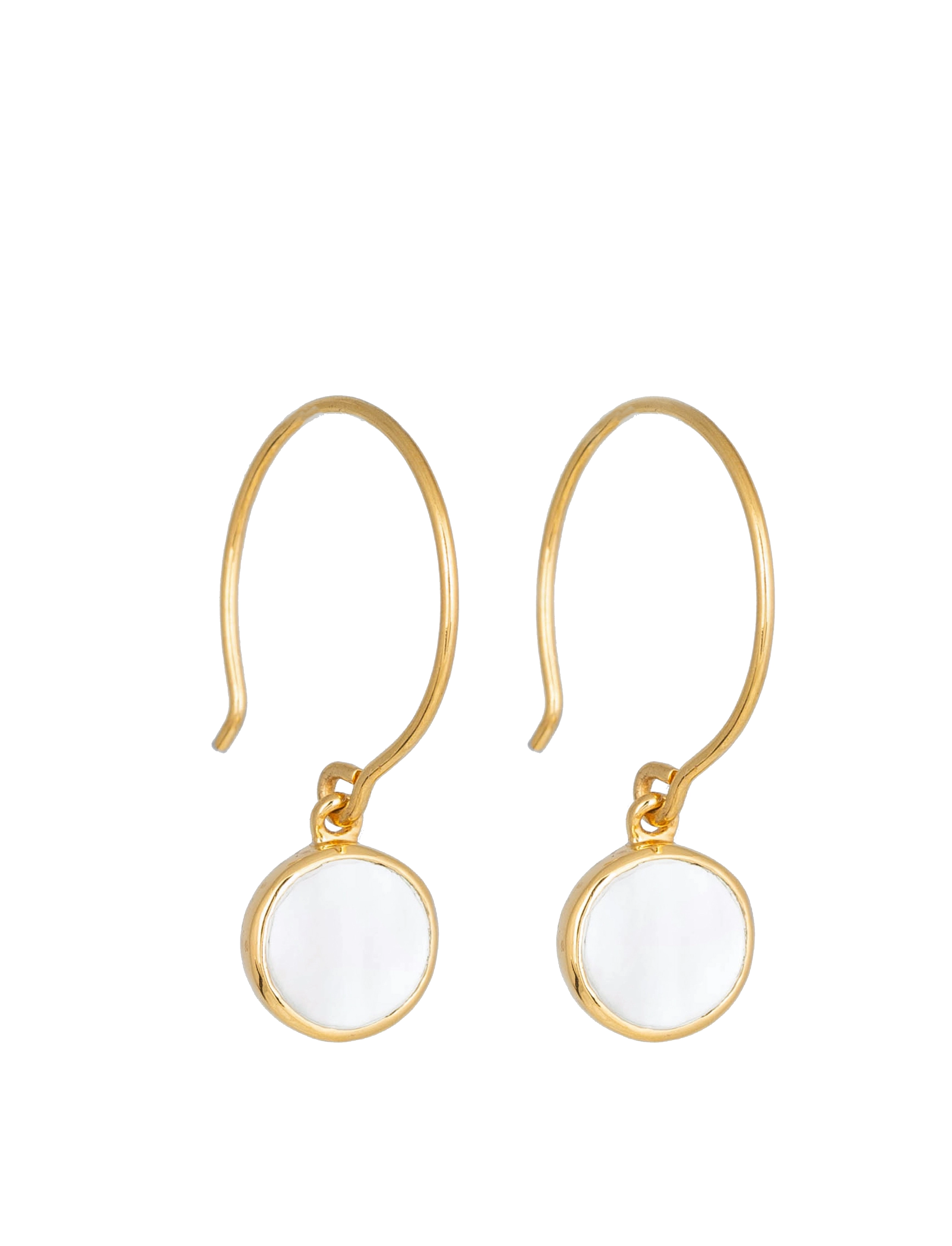 Syster P - Minimalistica Mother Earrings Gold - gold - 0