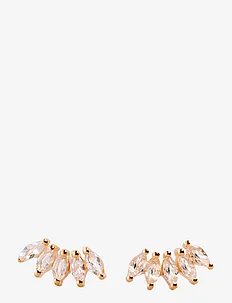 Theodora Studs Gold White, Syster P