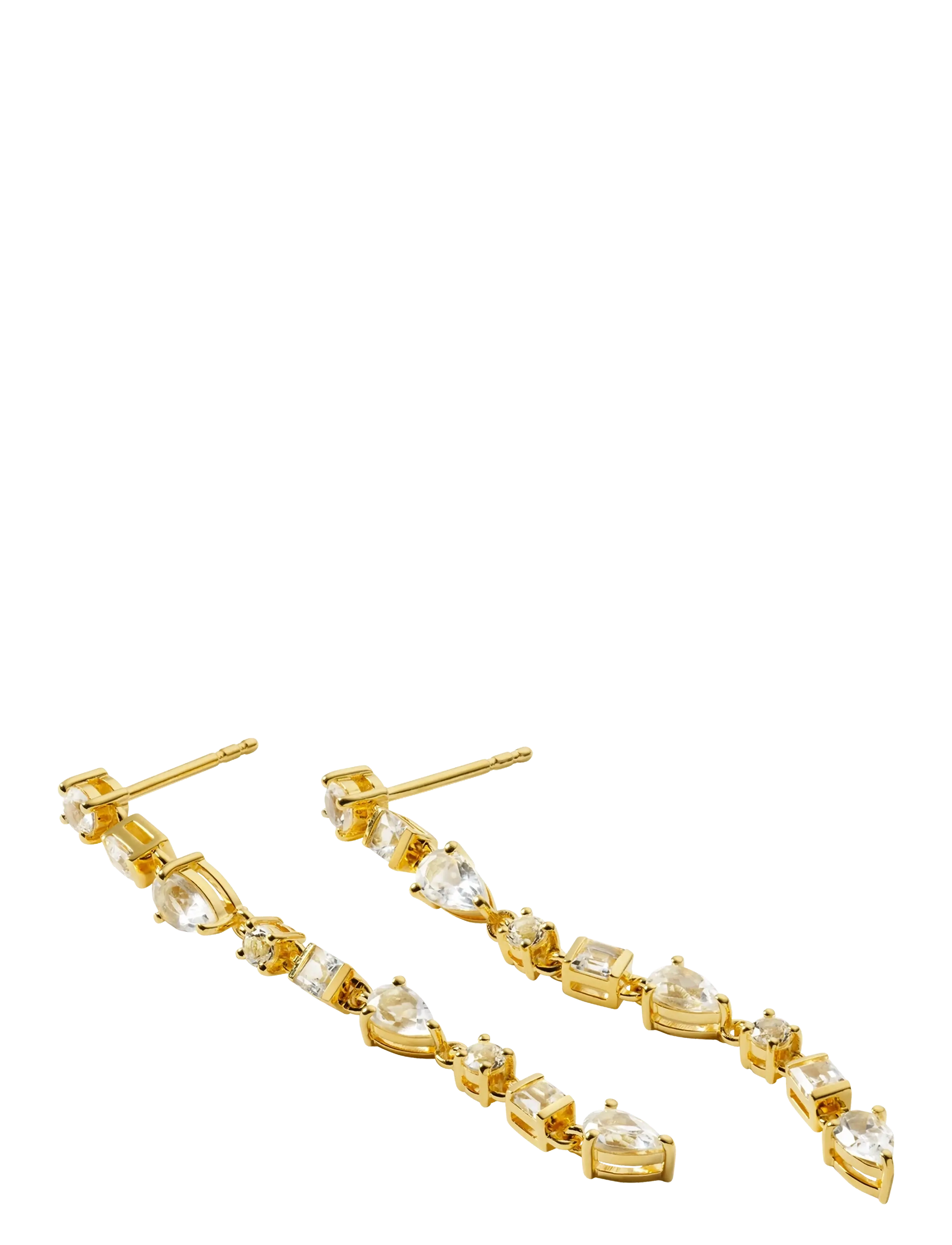 Syster P - Pam Long Earrings Gold - gold - 2