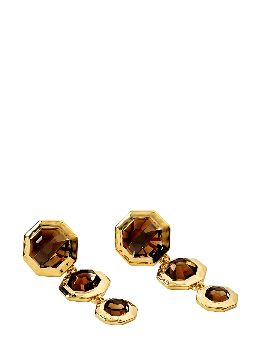 Syster P - Octagon Earrings Gold - statement-ohrringe - gold - 2