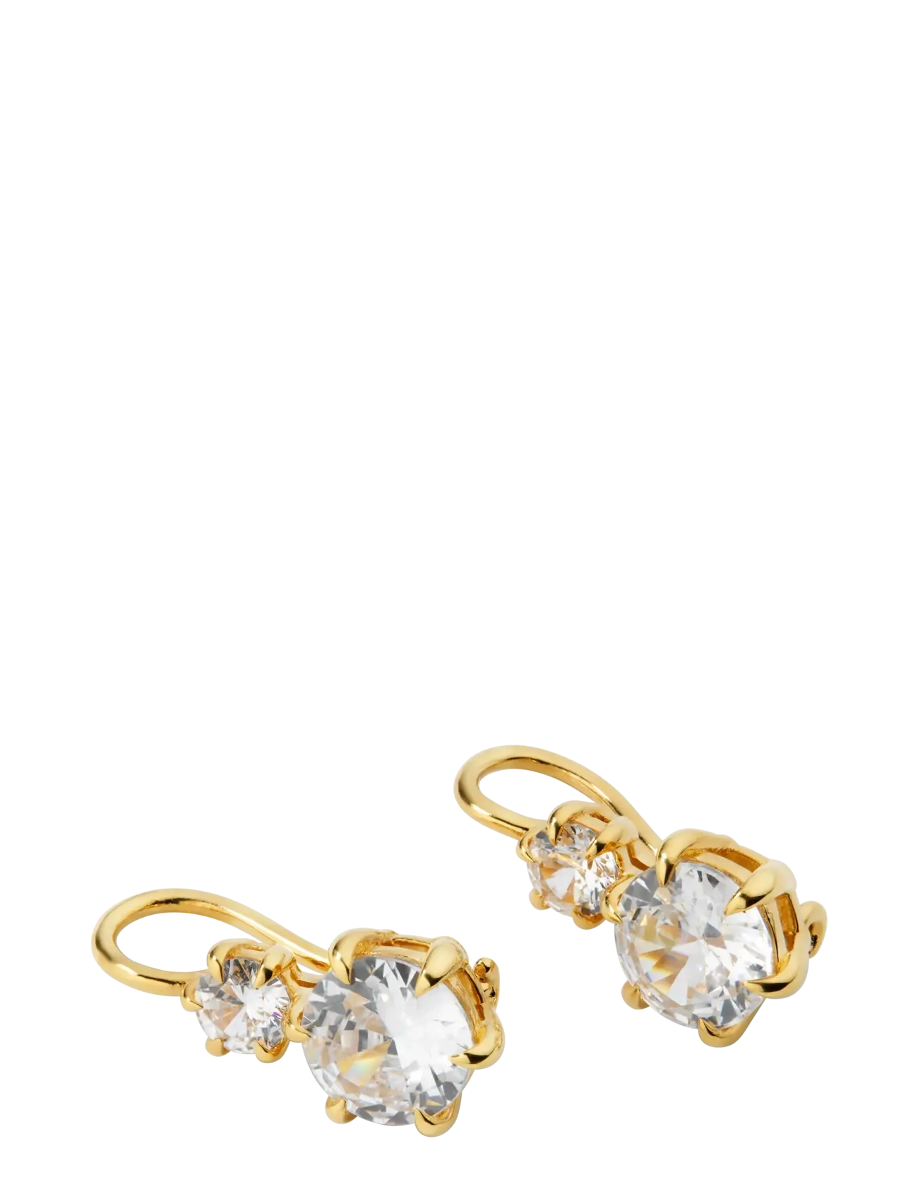Syster P - Valora Earrings Gold - ohrhänger - gold - 2