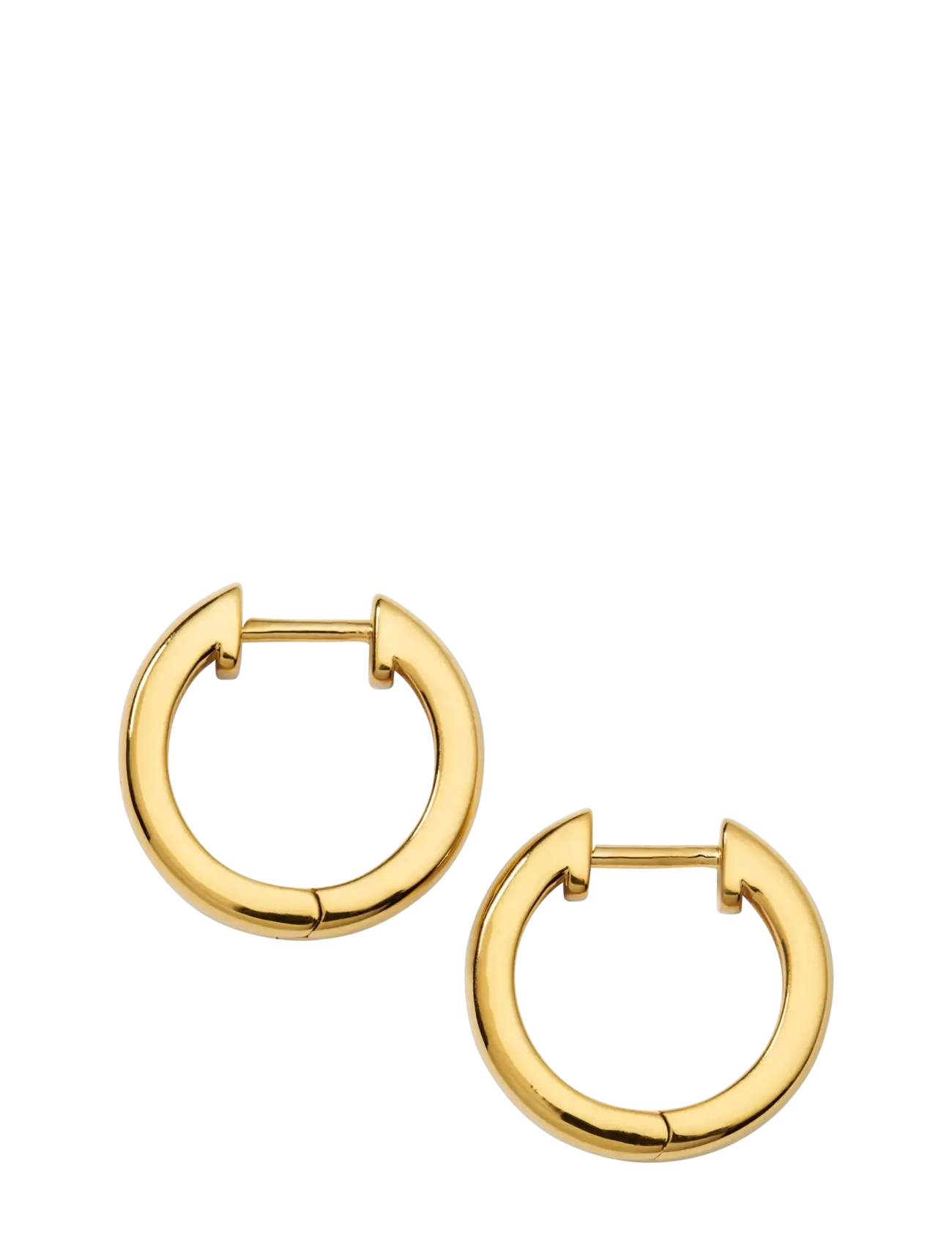 Syster P - Cavelle Big Plain Hoops Gold - hoops - gold - 2