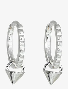 Mini Cone Hoops Silver, Syster P
