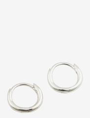 Mini Hoop Earrings Silver - SILVER