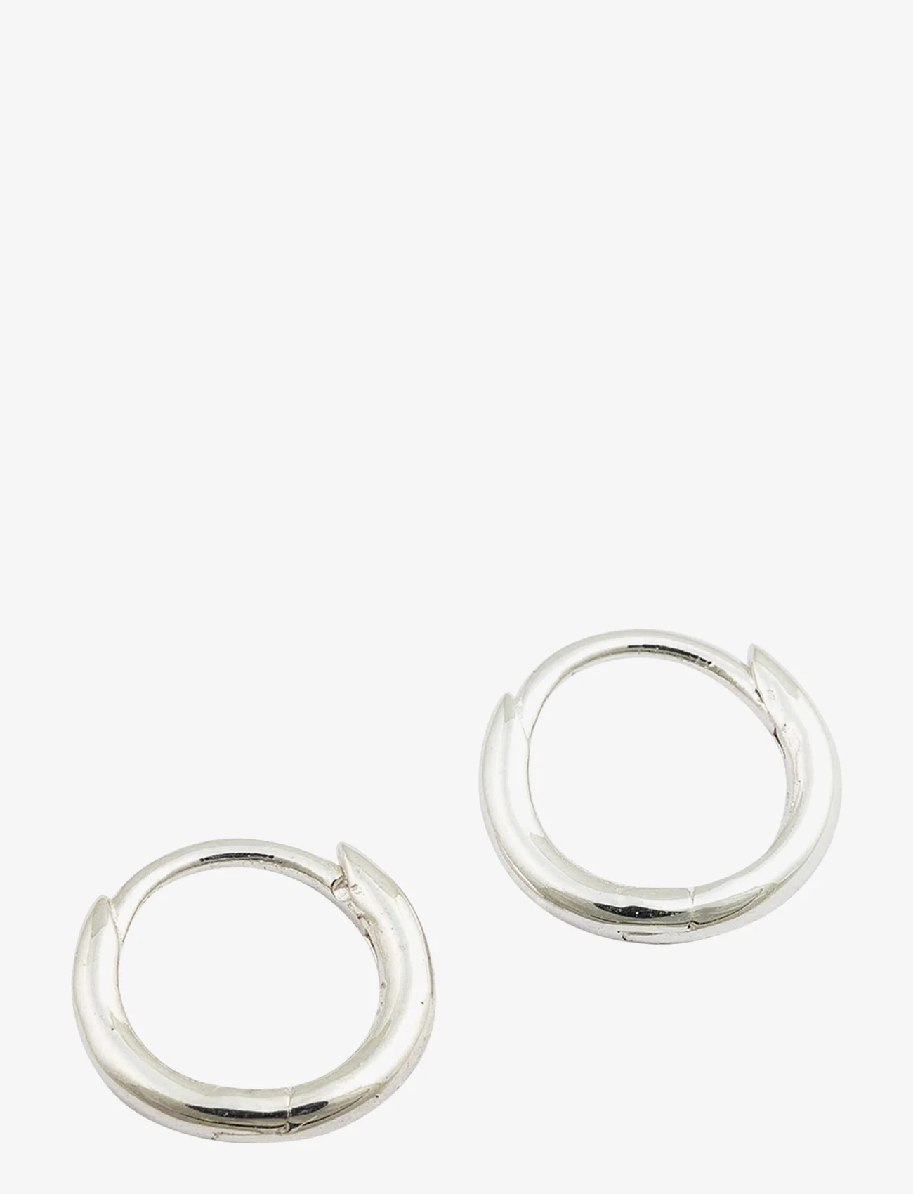 Syster P - Mini Hoop Earrings Silver - kreolen - silver - 1