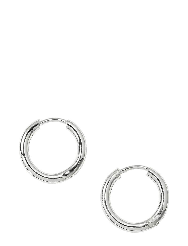 Syster P - Beloved Fat Small Hoops Silver - hoops - silver - 1
