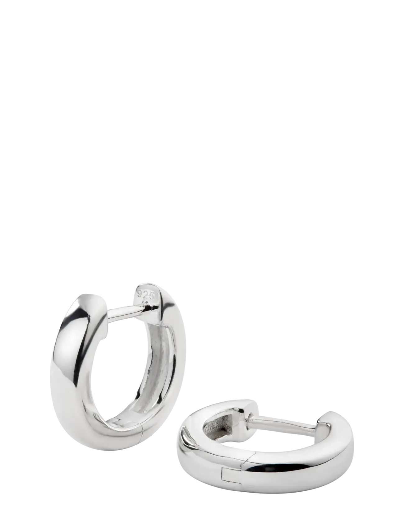 Syster P Cavelle Small Plain Hoops Silver - Everyday Style - SILVER / silver