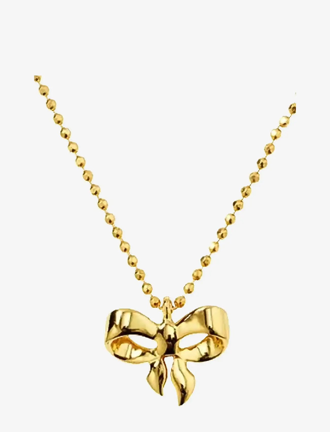 Syster P - Rosie Mini Necklace Gold - halskæder med vedhæng - gold - 0