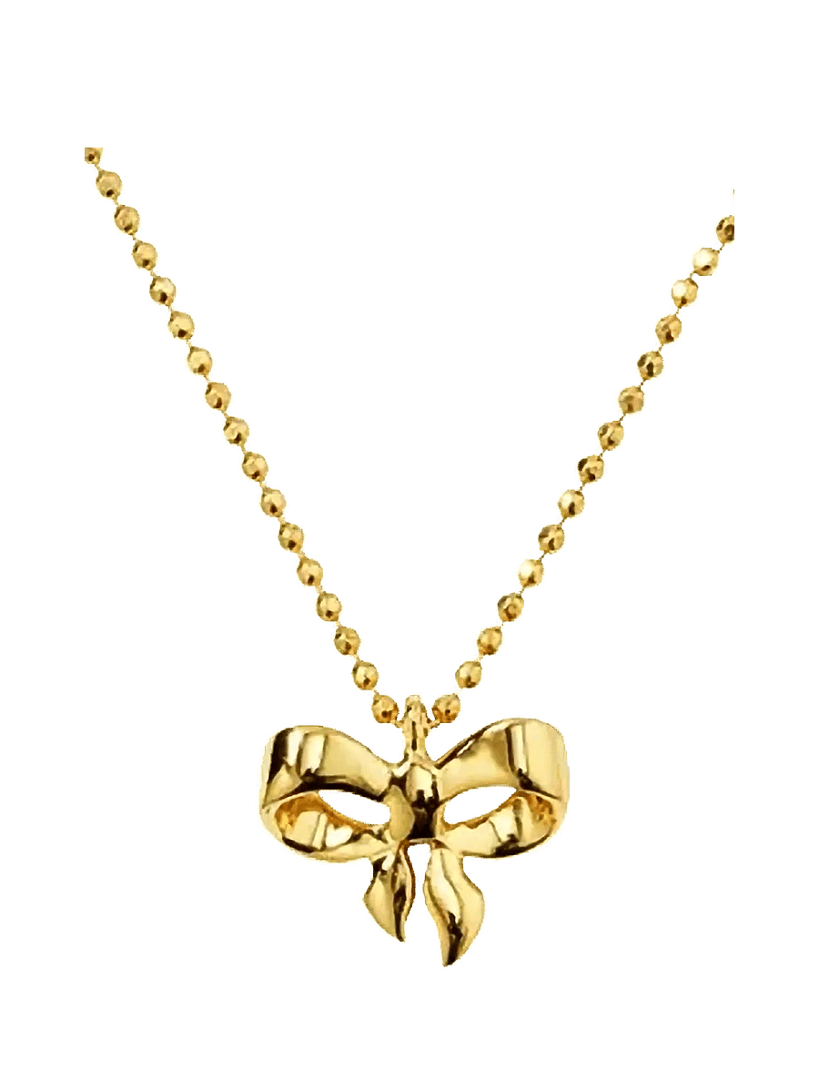 Syster P - Rosie Mini Necklace Gold - halskæder med vedhæng - gold - 0