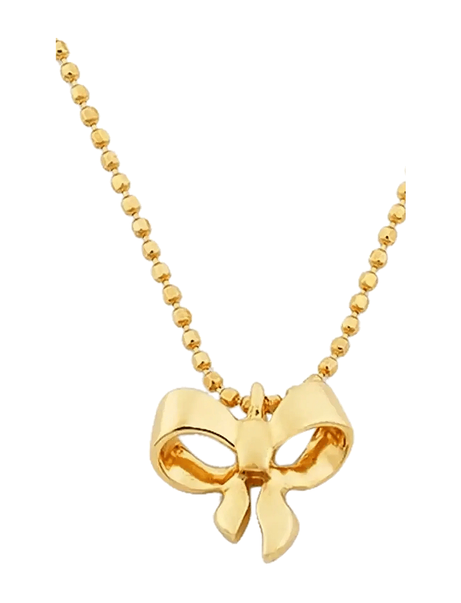 Syster P - Rosie Mini Necklace Gold - halskæder med vedhæng - gold - 2