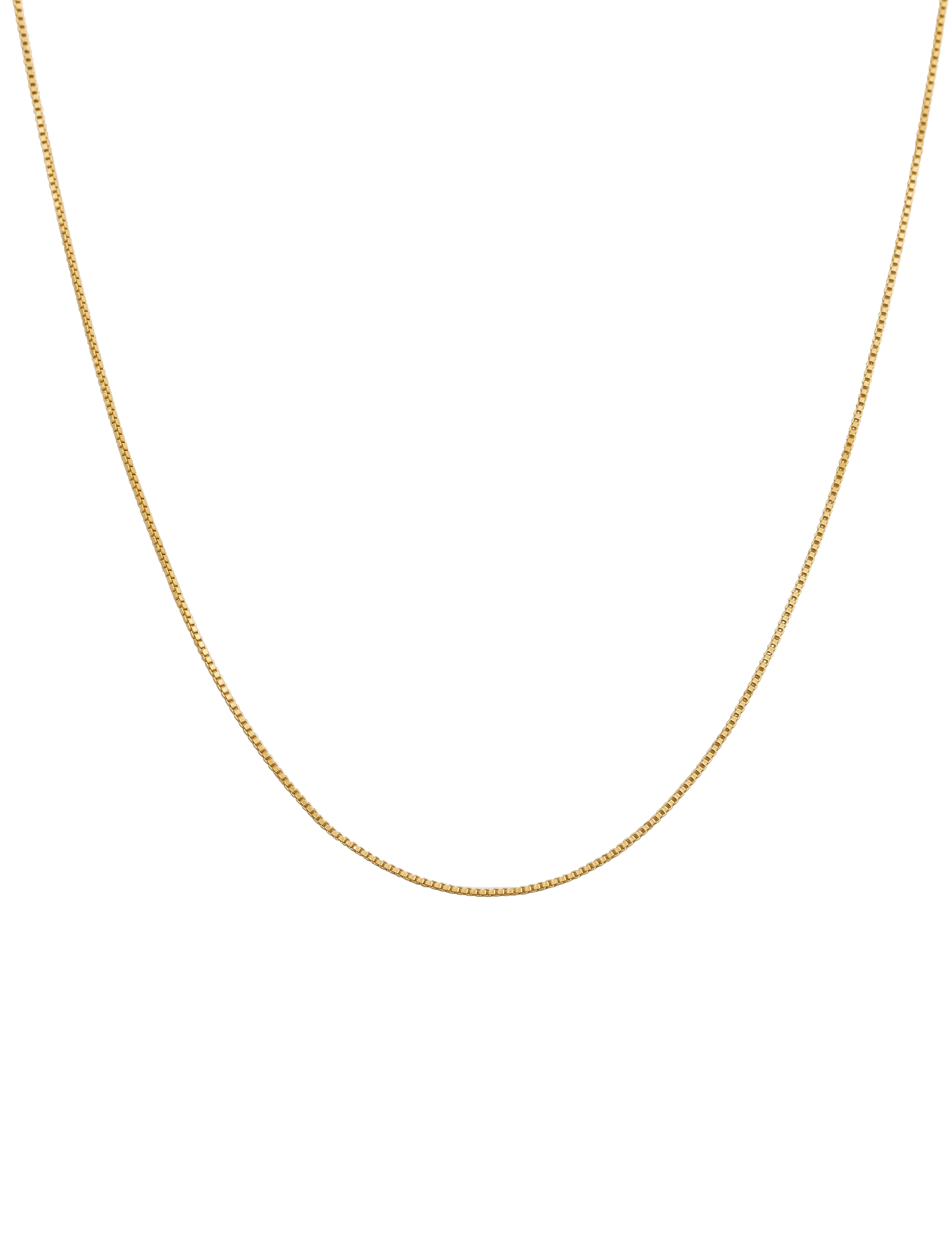 Syster P Beloved Short Box Chain Gold - Accessories - GOLD / gold