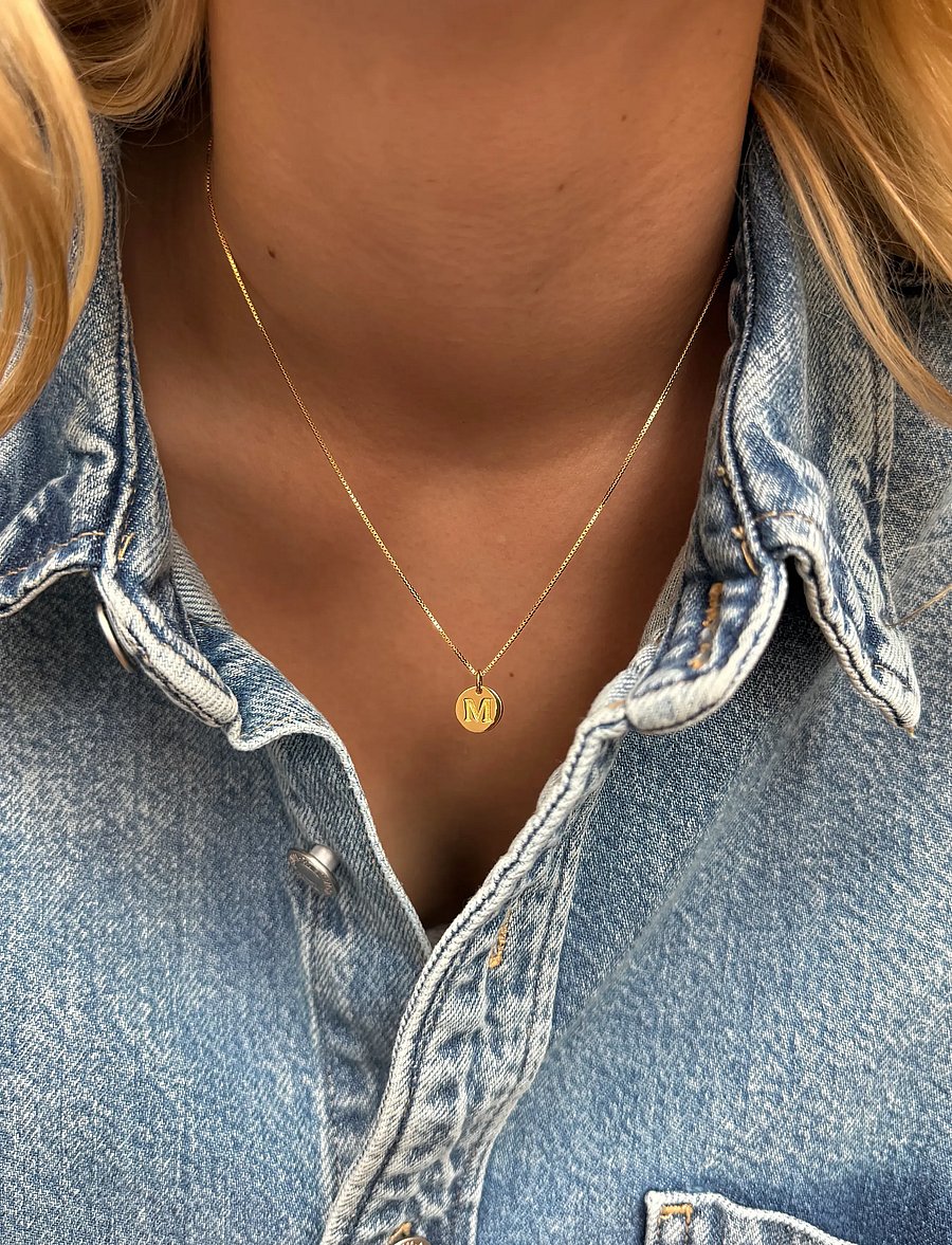 Syster P - Beloved Short Box Chain Gold - halsketten - gold - 0