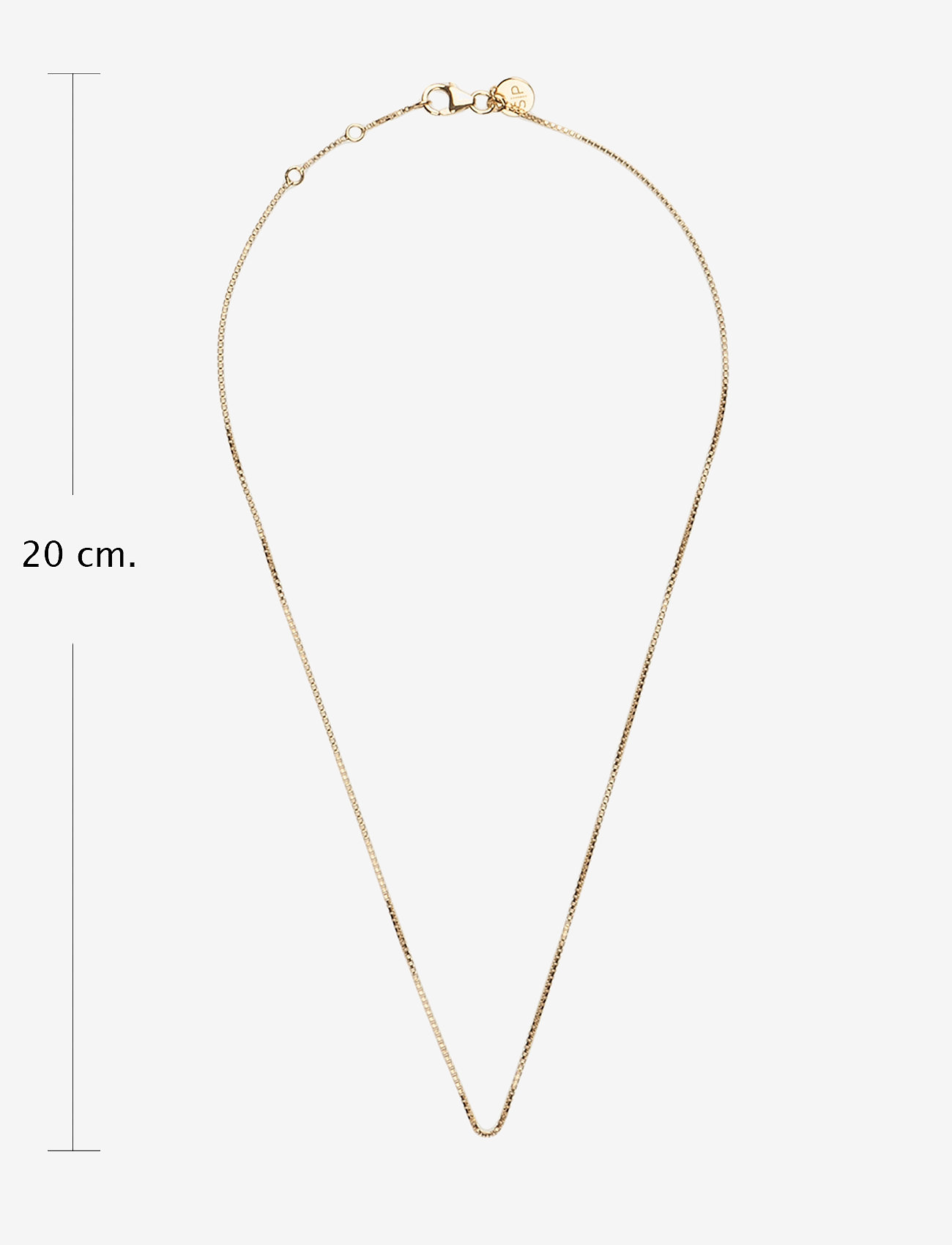 Syster P - Beloved Short Box Chain Gold - naszyjniki łańcuszkowe - gold - 4