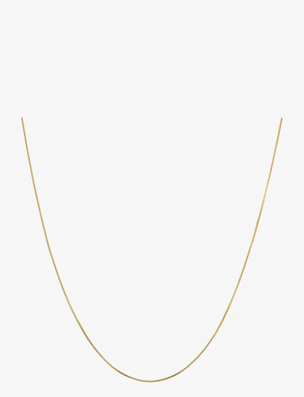 Syster P - Beloved Medium Box Chain Gold - halsketten - gold - 1