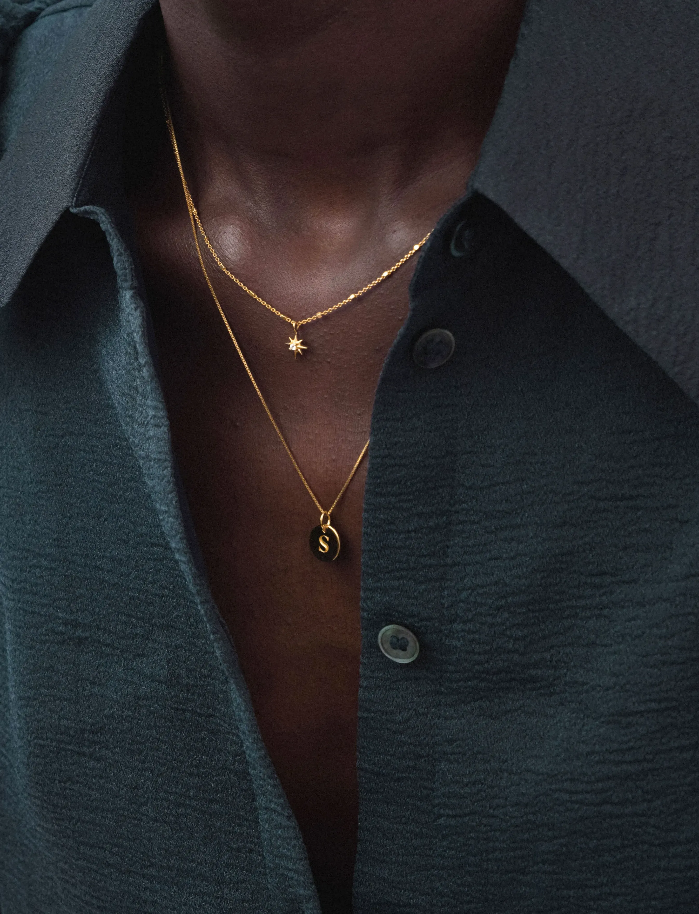 Syster P Beloved Medium Box Chain Gold, One Size 50 cm, Necklaces, Gold - Frauen