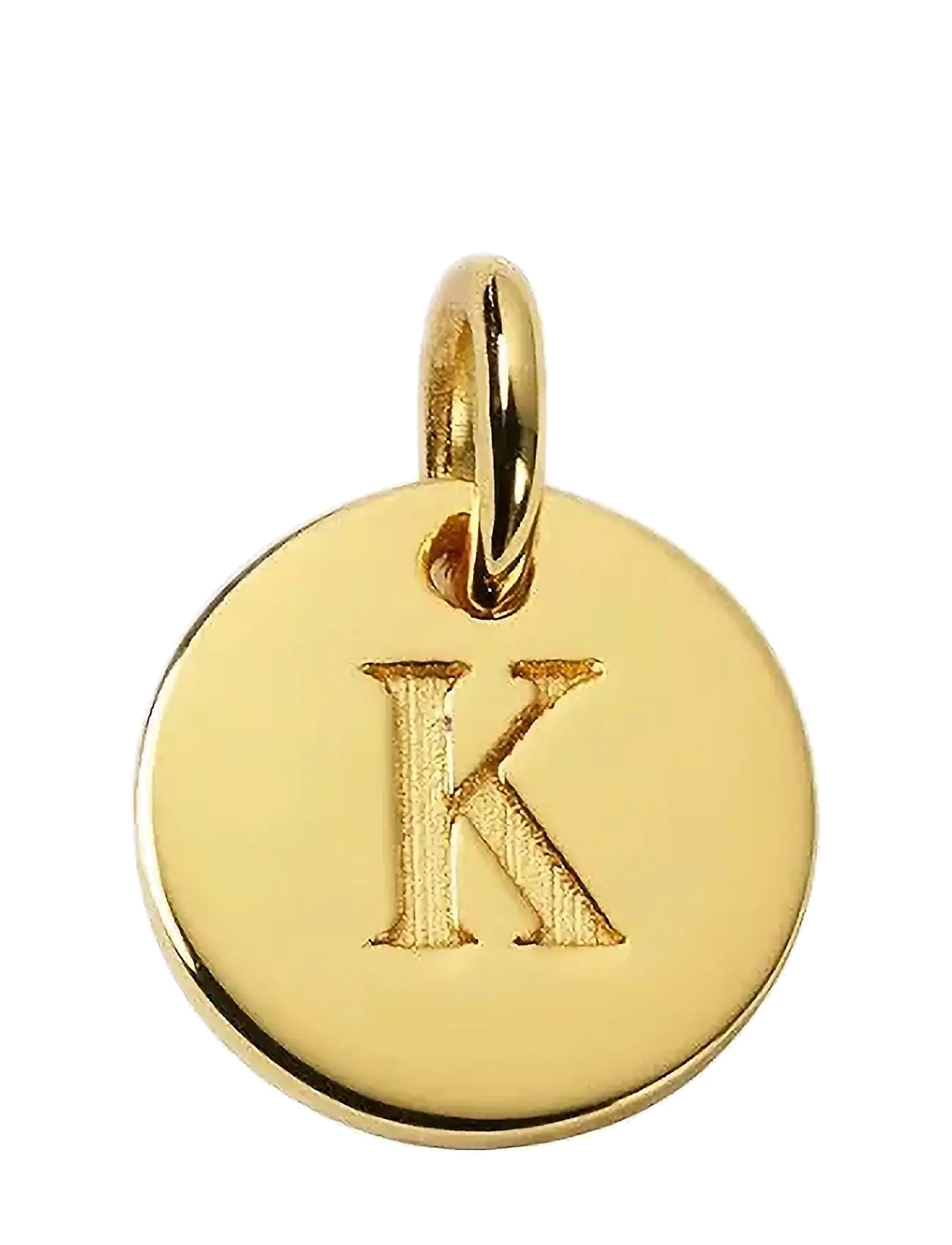 Syster P Beloved Mini Letter Gold, One Size, Jewellery, Gold - Pendants, Frauen