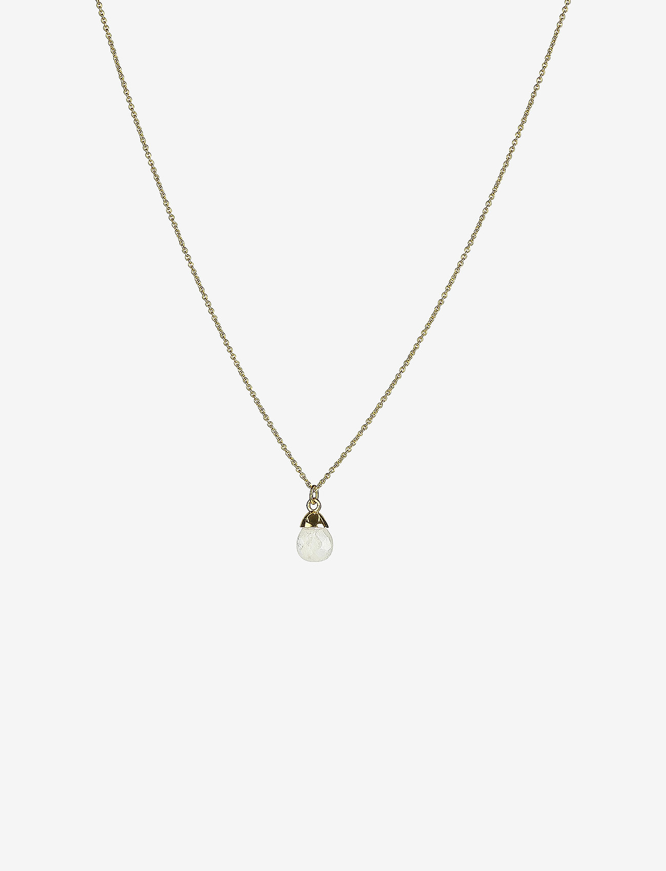 Syster P - Mini Teardrop Necklace Gold - gold - 0