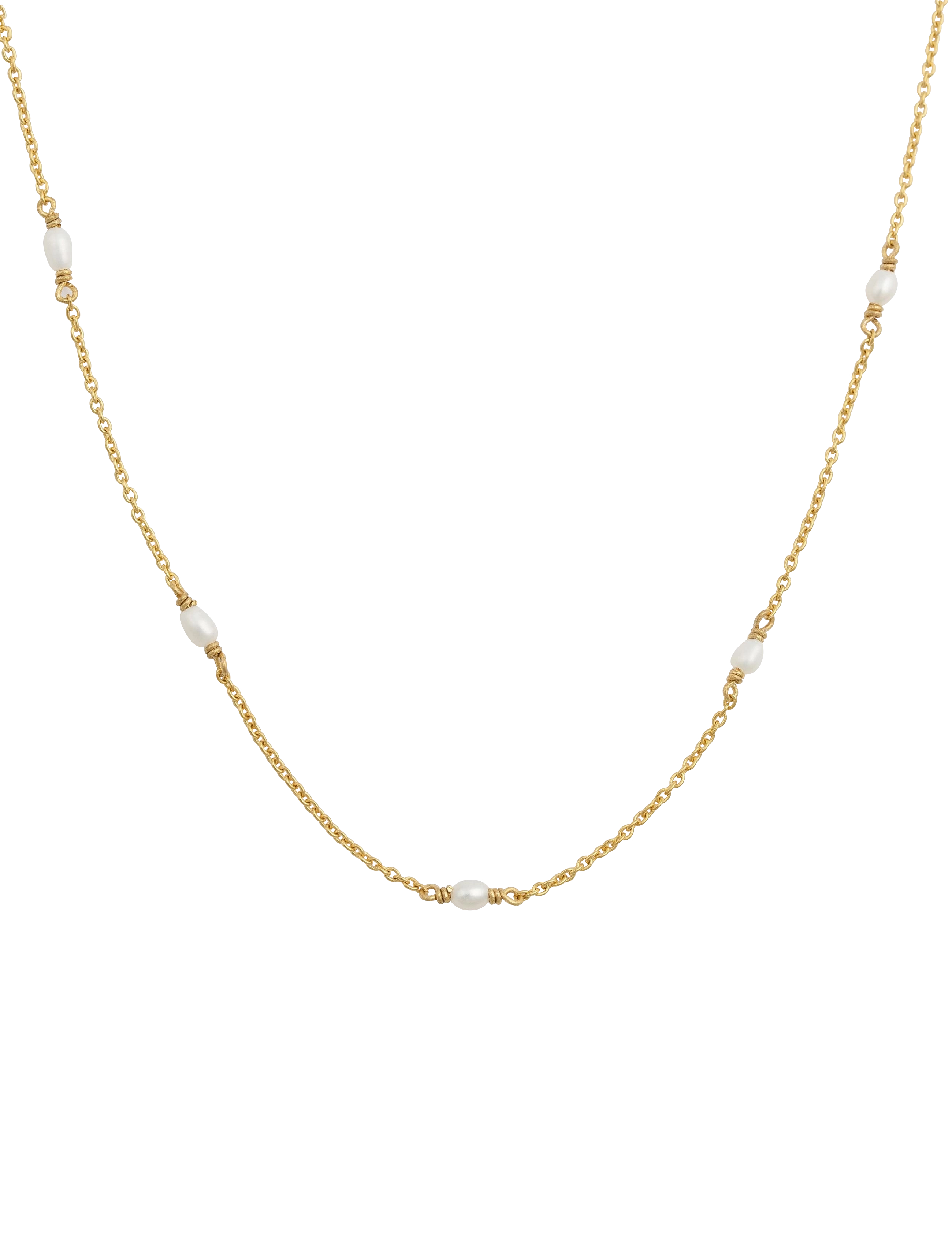 Syster P Treasure Multi Pearl Necklace Gold - Basics - GOLD / gold