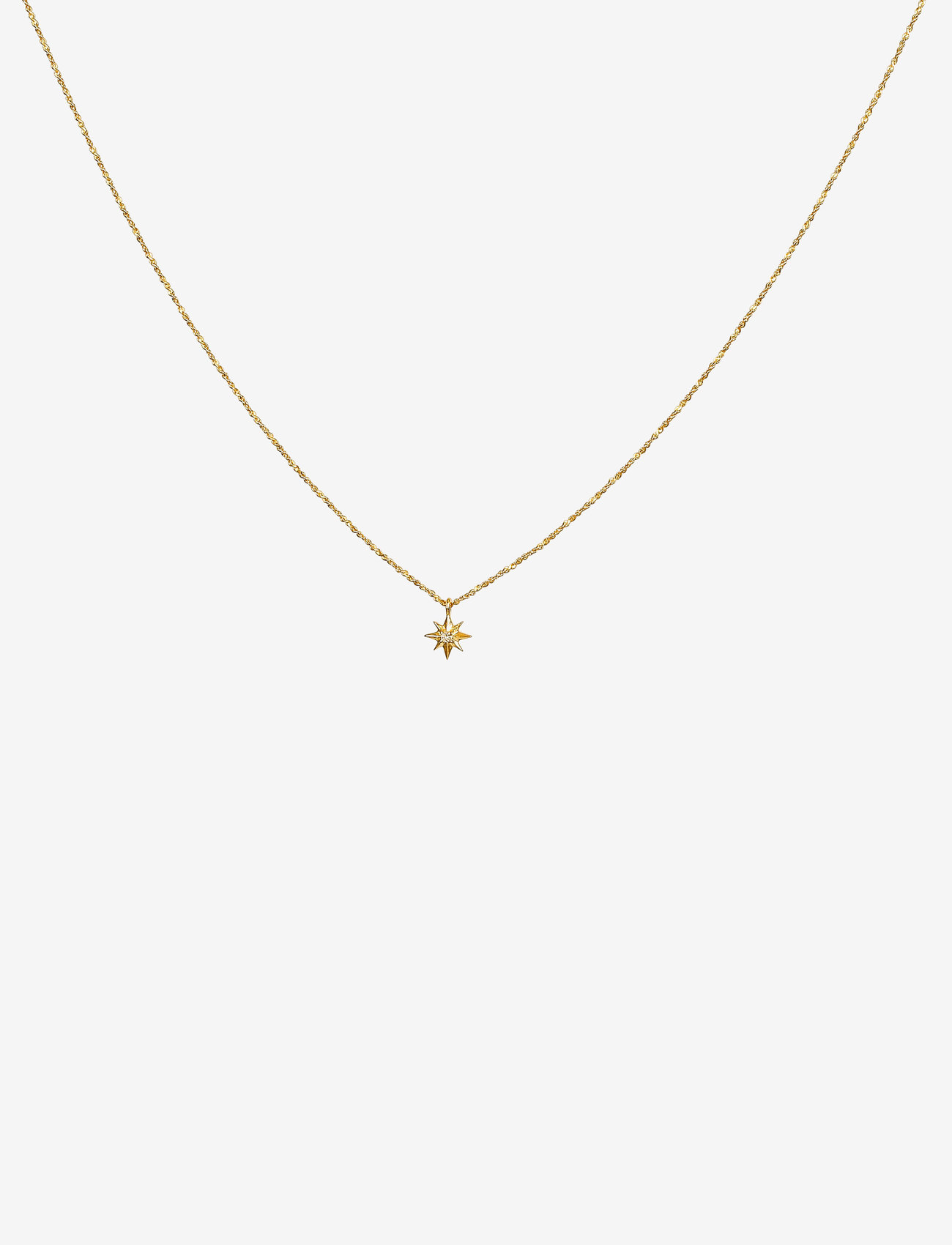 Syster P - North Star Necklace Gold - riipukset - gold - 1