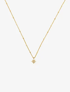 North Star Short Necklace Gold, Syster P