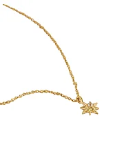 Syster P - North Star Short Necklace Gold - hangandi hálsmen - gold - 2