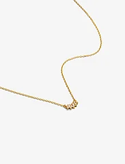 Syster P - Theodora Necklace Gold White - halsketten - gold - 1