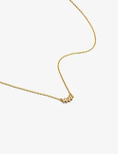 Theodora Necklace Gold White, Syster P