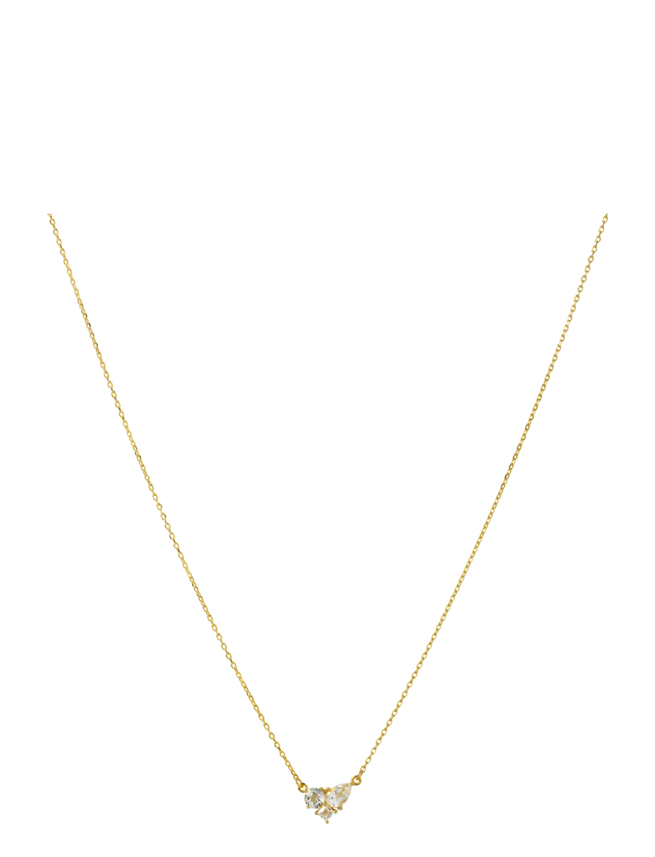 Syster P Pam Necklace Gold - Pendant necklaces - GOLD / gold
