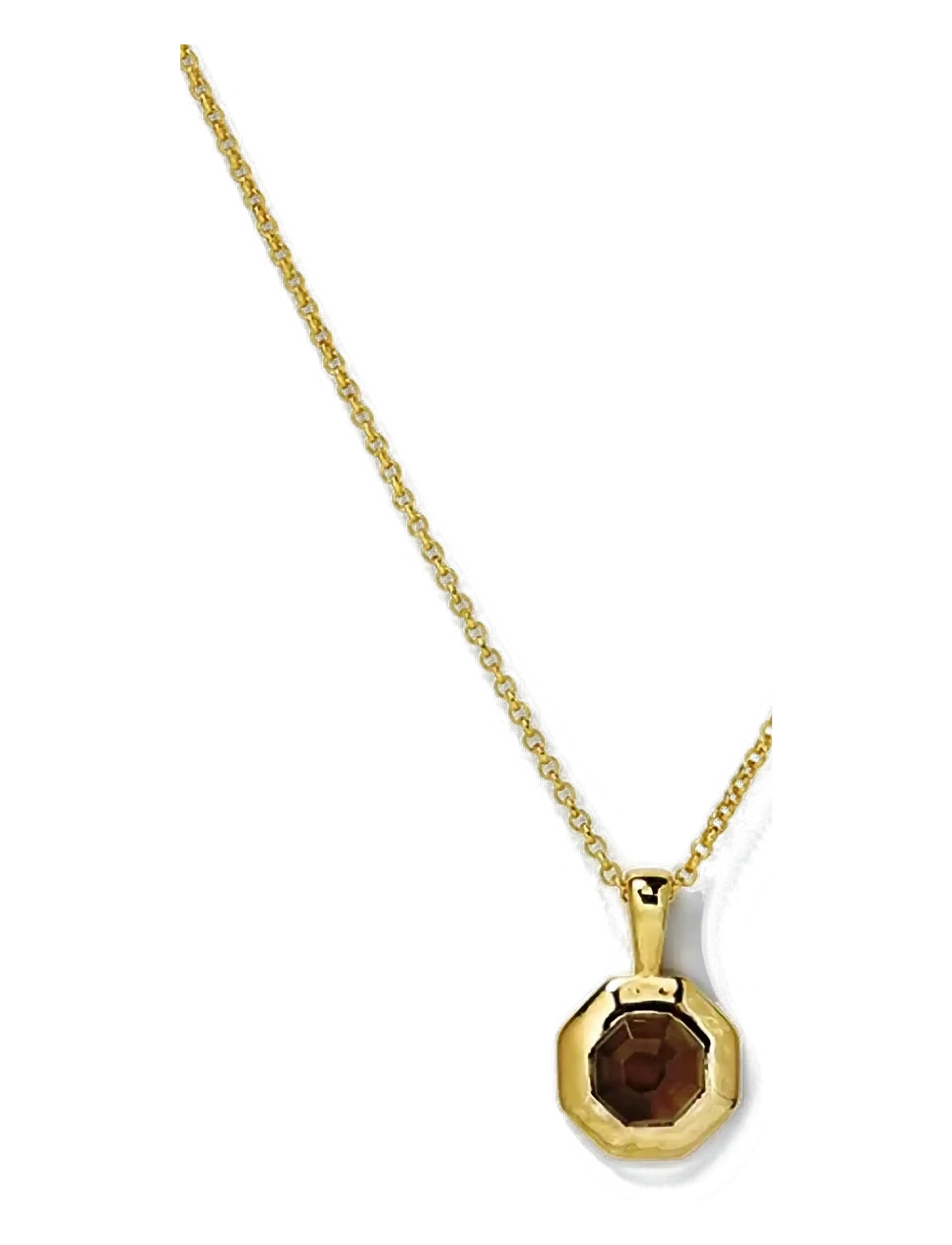 Syster P Octagon Necklace Gold - Papuošalai - GOLD / gold