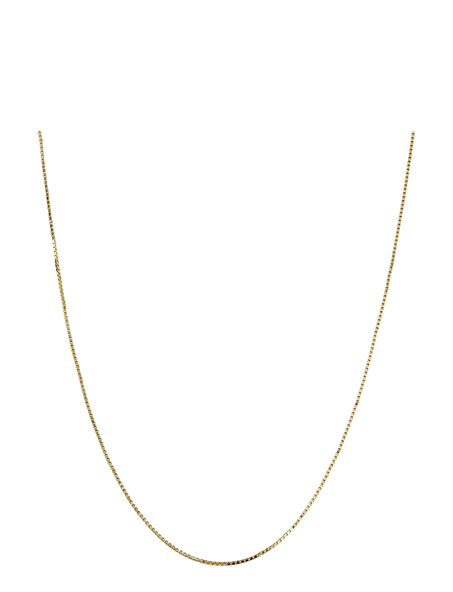 Syster P - Beloved Short Box Chain Gold - halsketten - gold - 1