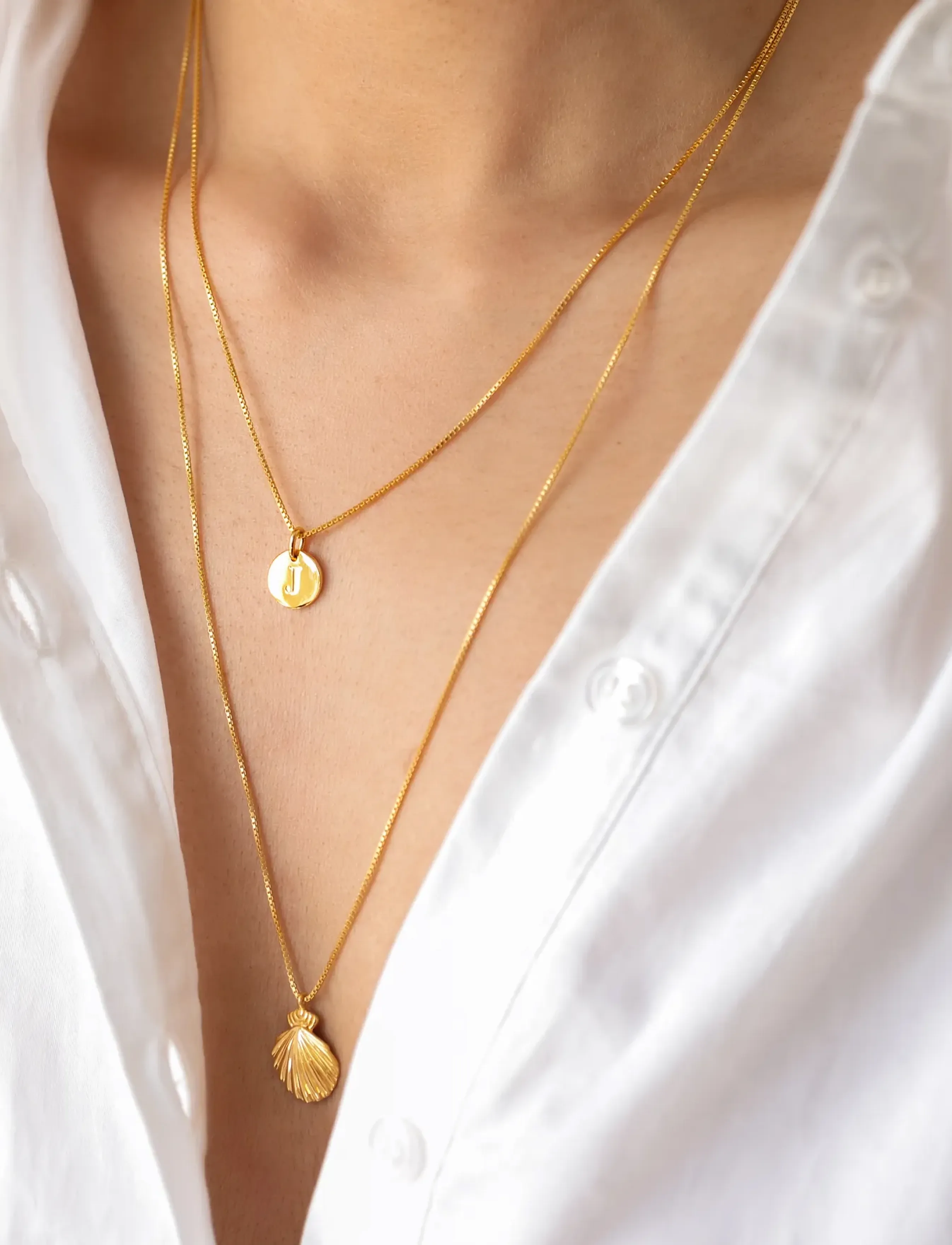 Syster P - Beloved Short Box Chain Gold - halsketten - gold - 0