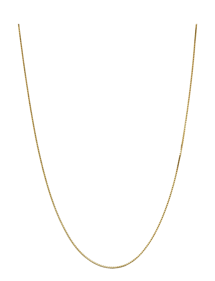 Syster P - Beloved Medium Box Chain Gold - kaelaketid - gold - 1