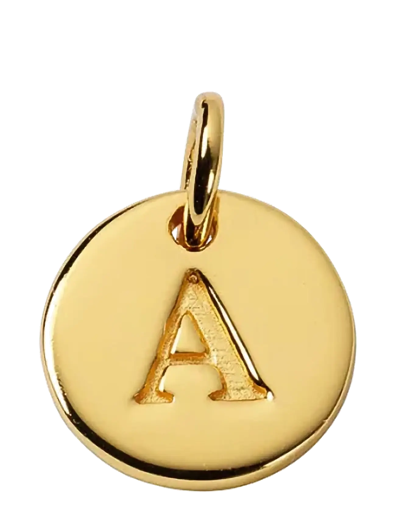 Syster P - Beloved Mini Letter Gold H - hängen & berlocker - gold - 1