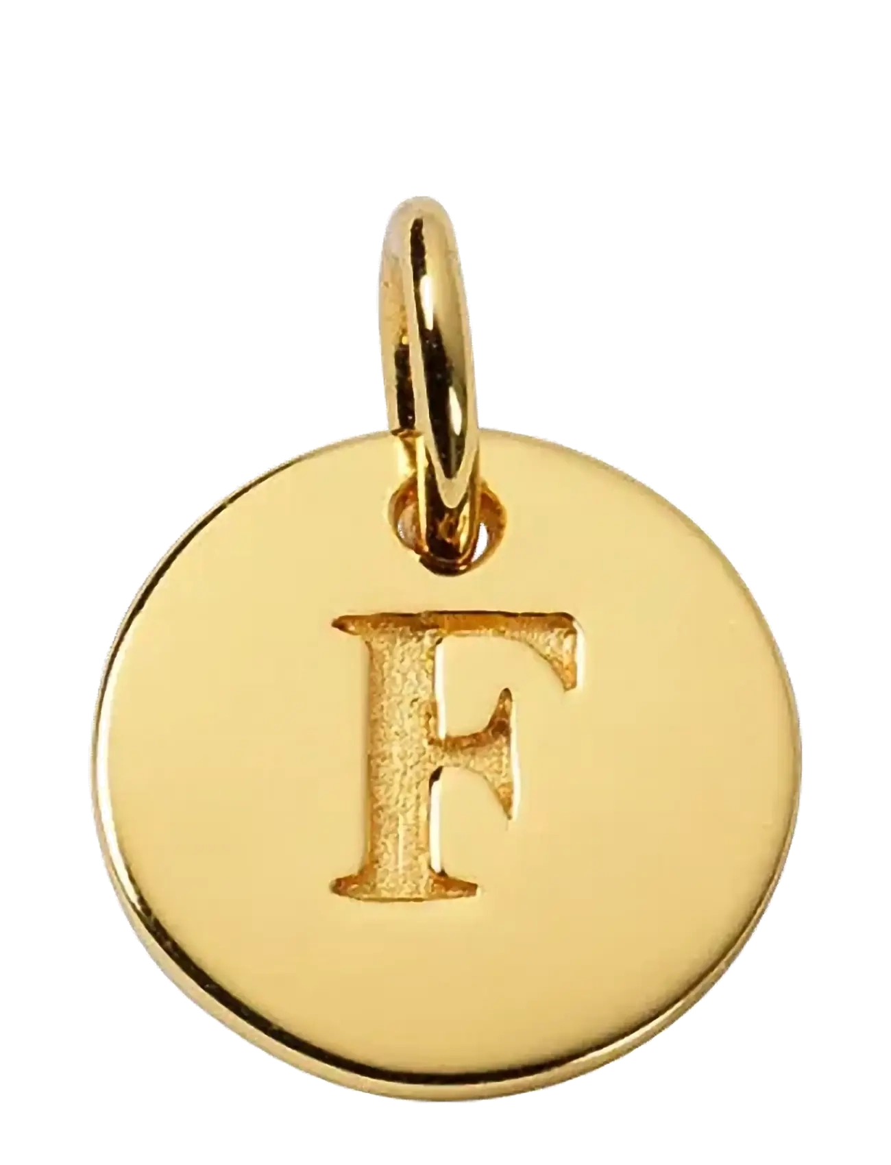 Syster P - Beloved Mini Letter Gold H - hängen & berlocker - gold - 1