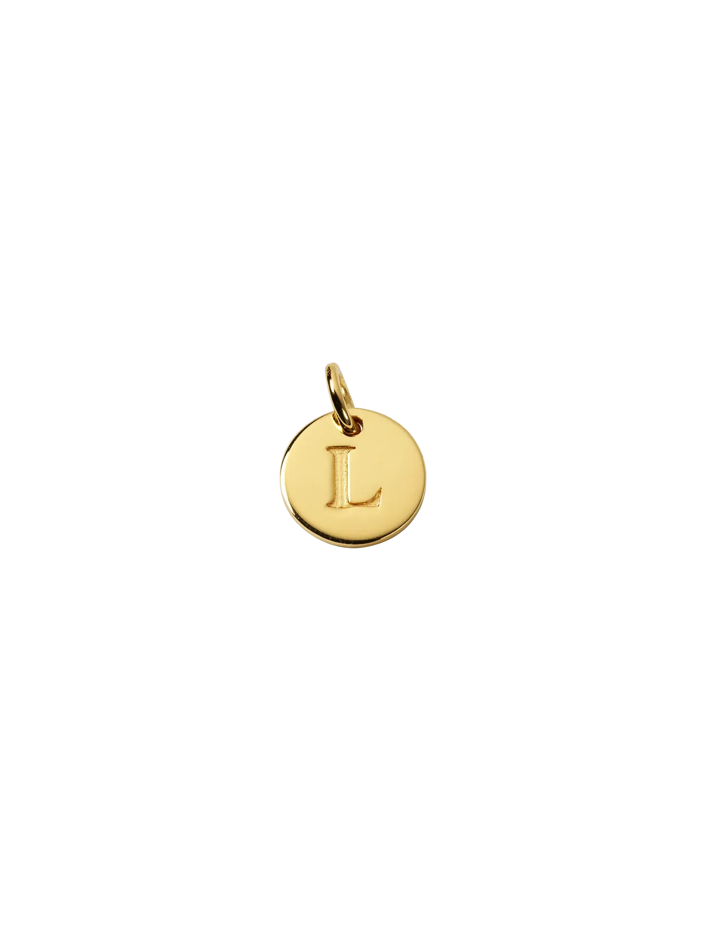 Syster P - Beloved Mini Letter Gold H - hängen & berlocker - gold - 2