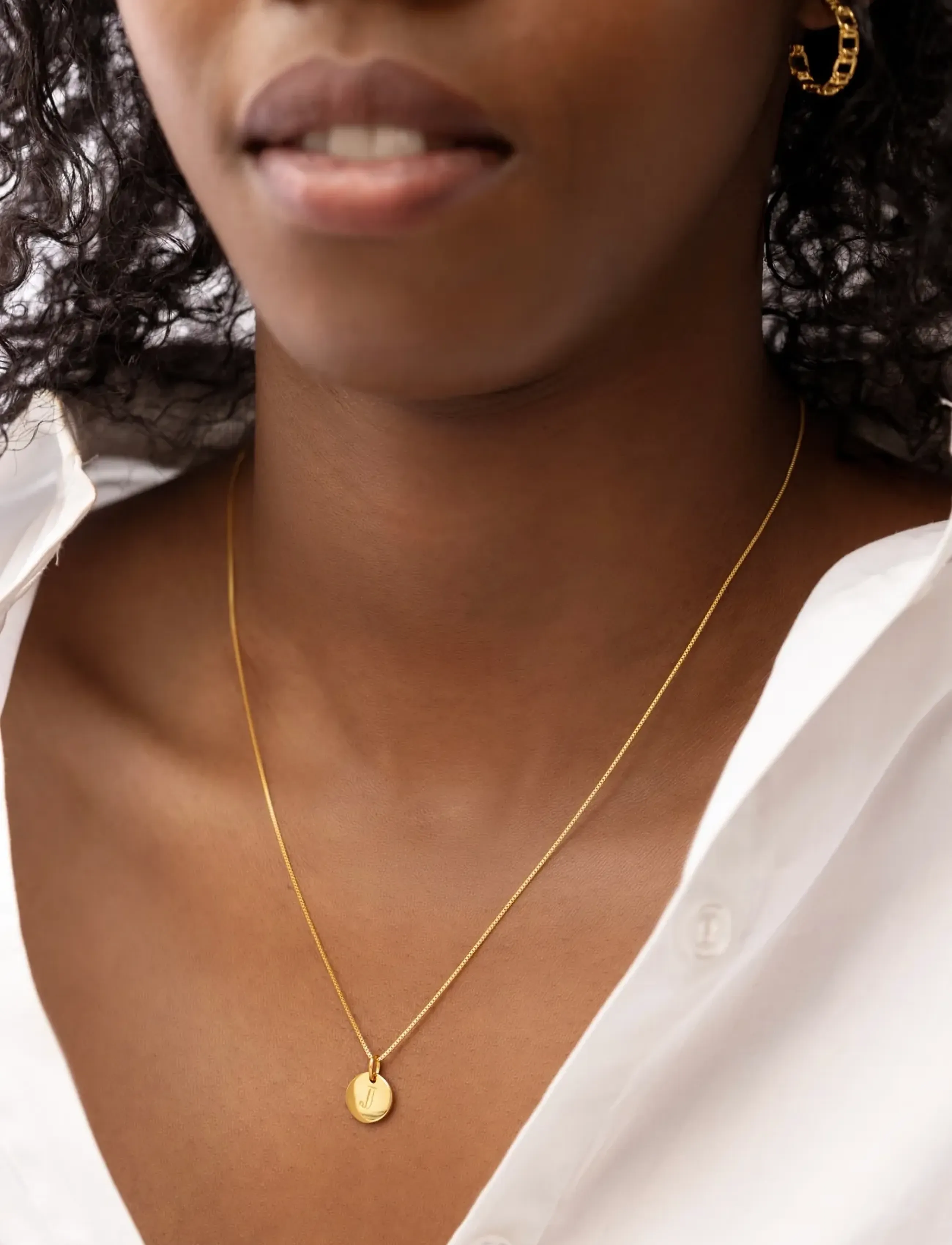 Syster P - Beloved Mini Letter Gold - ripatsid - gold - 0