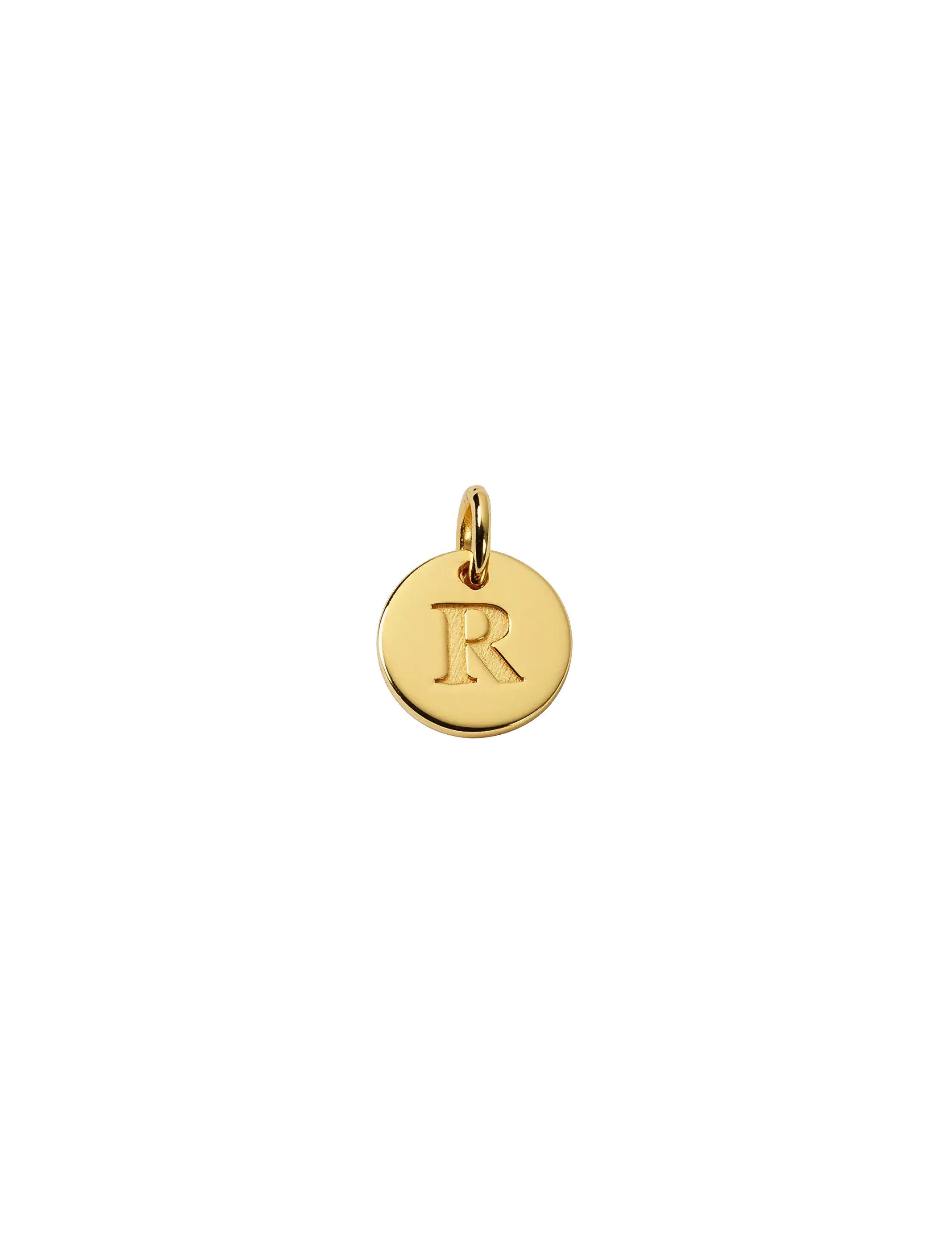 Syster P - Beloved Mini Letter Gold H - hängen & berlocker - gold - 3