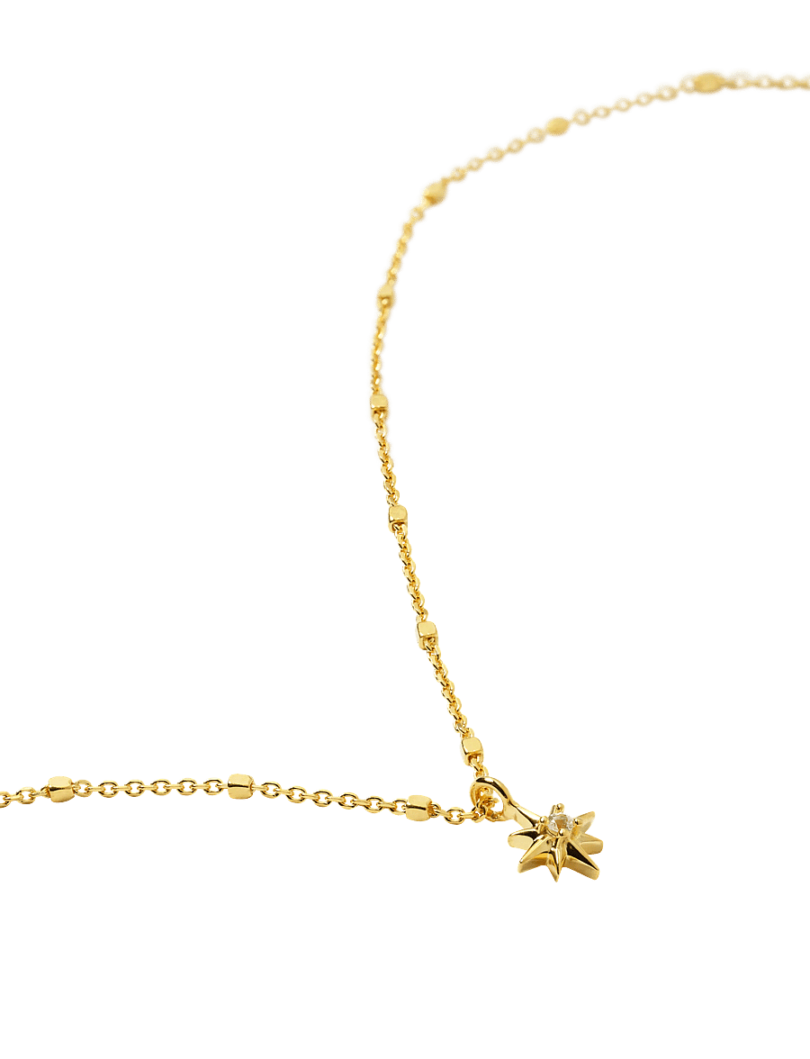 Syster P - North Star Necklace Gold - kaelaketid - gold - 2