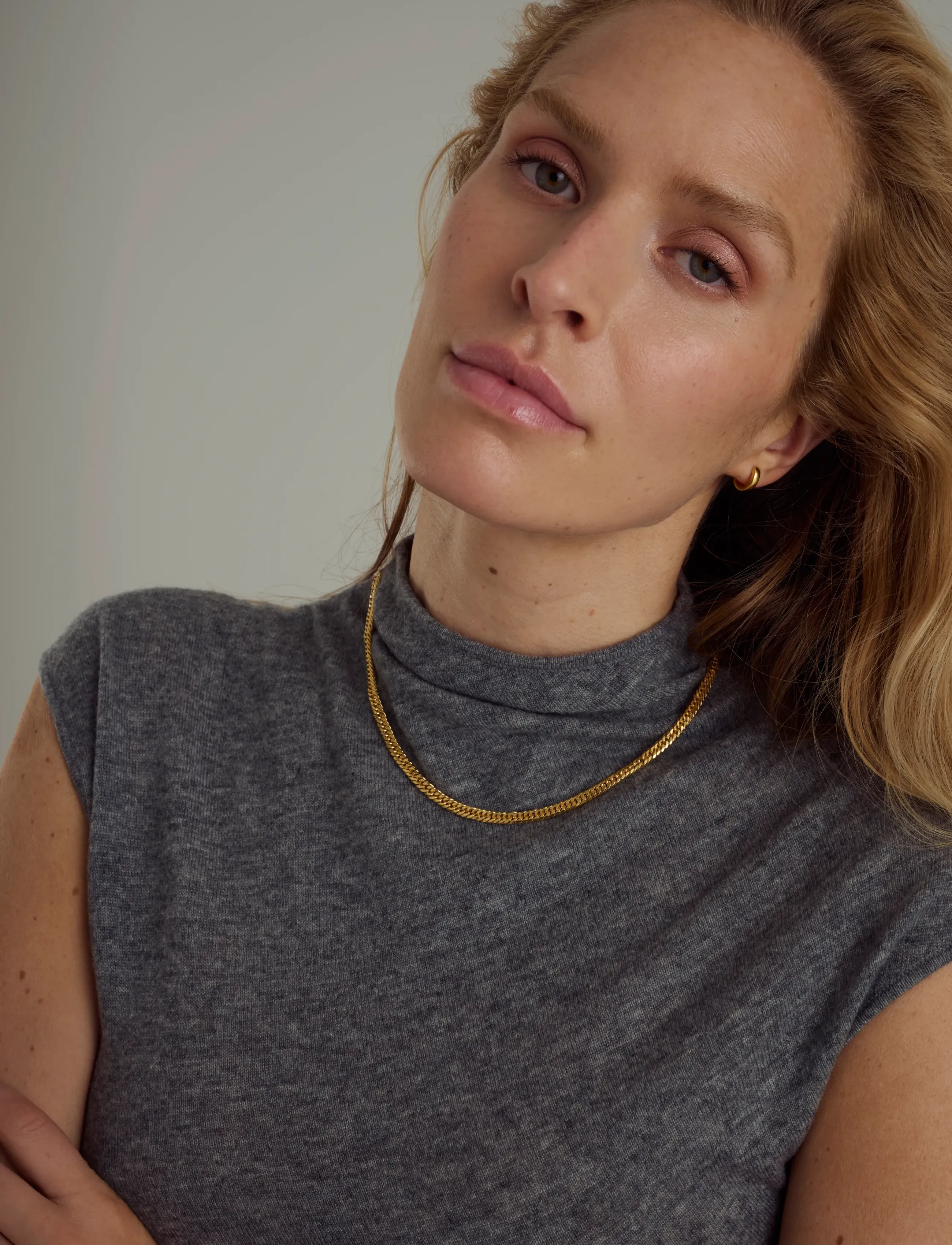 Syster P - Alyssa Necklace Gold - chain necklaces - gold - 0