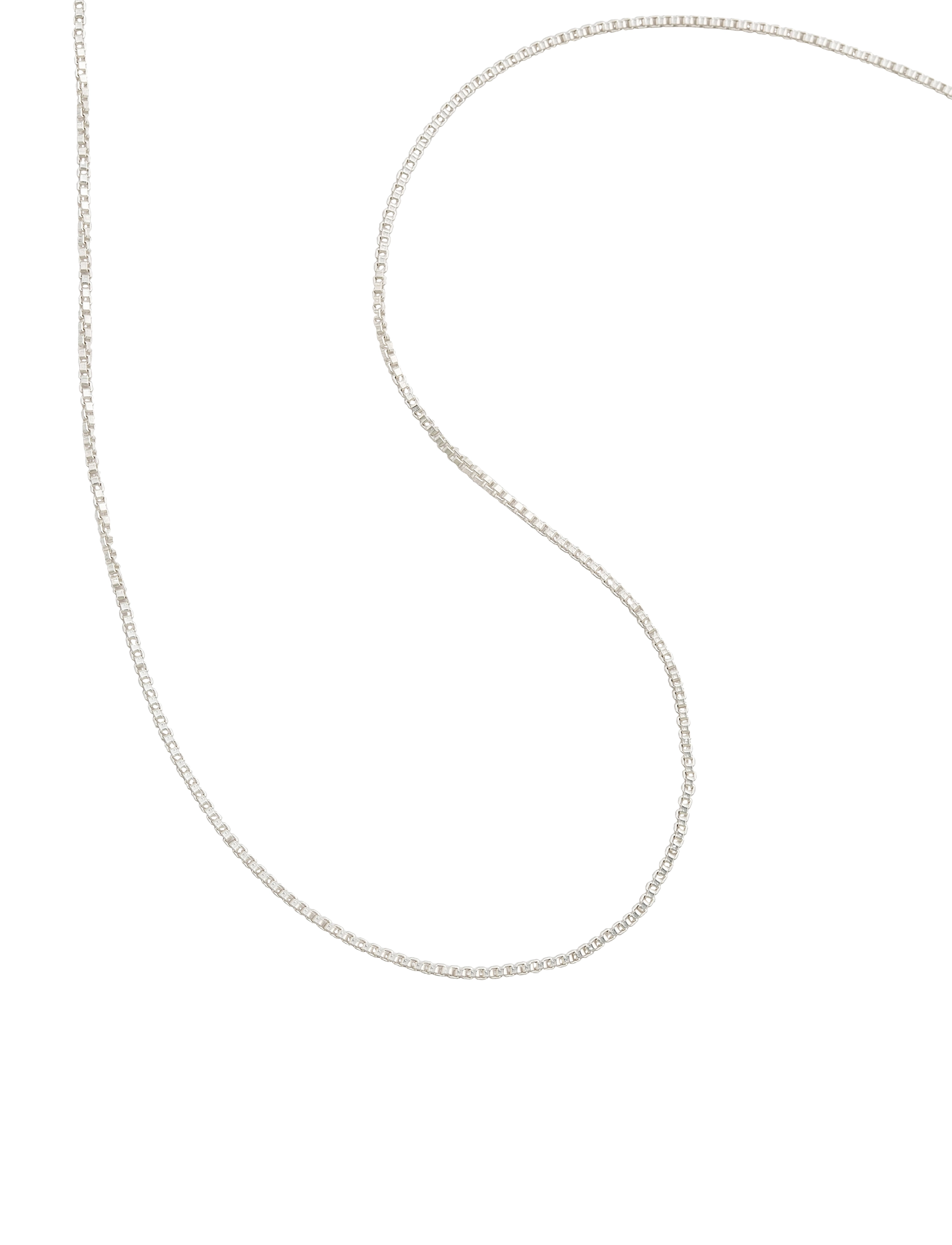 Syster P - Beloved Short Box Chain Silver - halskæder - silver - 2