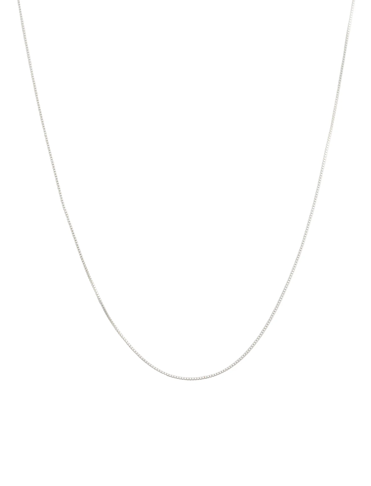 Syster P - Beloved Medium Box Chain Silver - chain necklaces - silver - 1